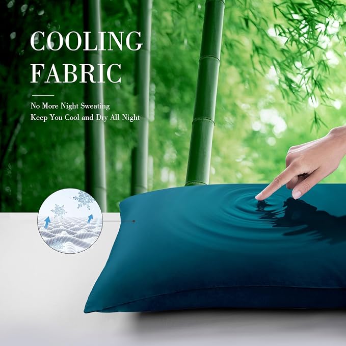 WishSmile Cooling Body Pillow Cover Pillowcase King Pillow Cases Set of 1 - Image 2