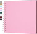 Yopih 8x8 Inch DIY Scrapbook Photo Album, Hardcover Kraft Paper Acid-Free by Yopih