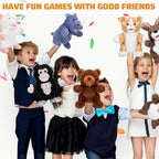 Liliful 6 Pieces Animal Hand Puppets Kids Hand Puppets - Image 5