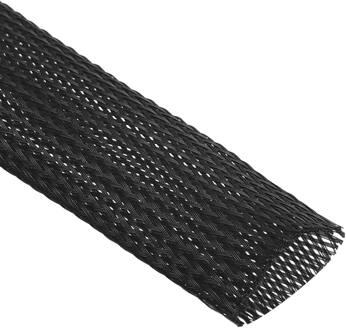 uxcell Expandable Sleeving, 1 9/16-inch 10ft Cable Sleeve - Image 2
