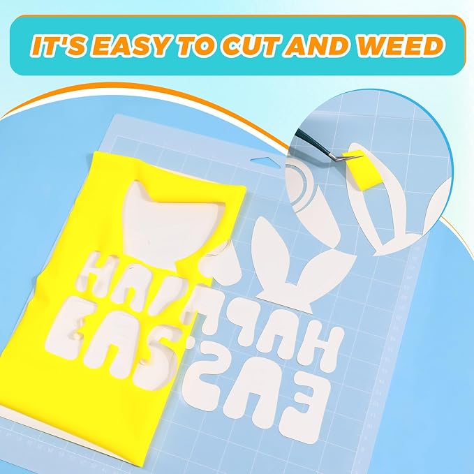 Puff Heat Transfer Vinyl, 12in X 5ft Iron on - Image 6