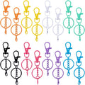 16 Pcs Metal Keychain Clip, Colorful Swivel Snap Hook by Unknown