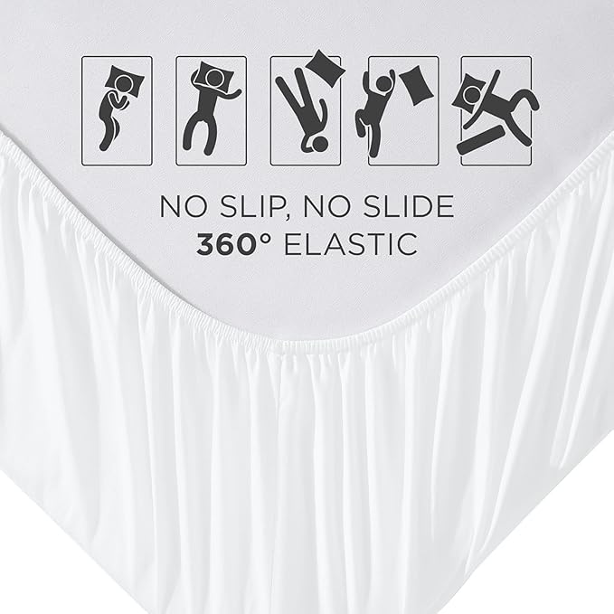 Royale Linens Fitted Sheet King - Image 5