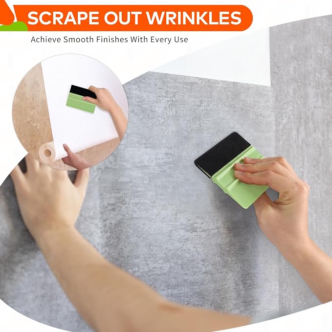 WRAPXPERT Squeegee for Vinyl, Tool Kit for Crafts Car Wrap Window Tint - Image 4
