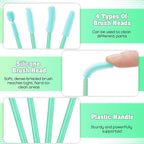 20 Pcs Nook and Cranny Sewing Machine Cleaning Brushes - Image 4