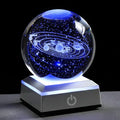 Qianwei 3D Solar System Model Crystal Ball Astronomy Gifts Men Space Decor | by QianweiCrystal