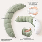 Peallow – Long Round Body Pillow - Image 3