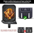 10QT Large Thickened Silicone Air Fryer Liners 2 Pack - Image 2
