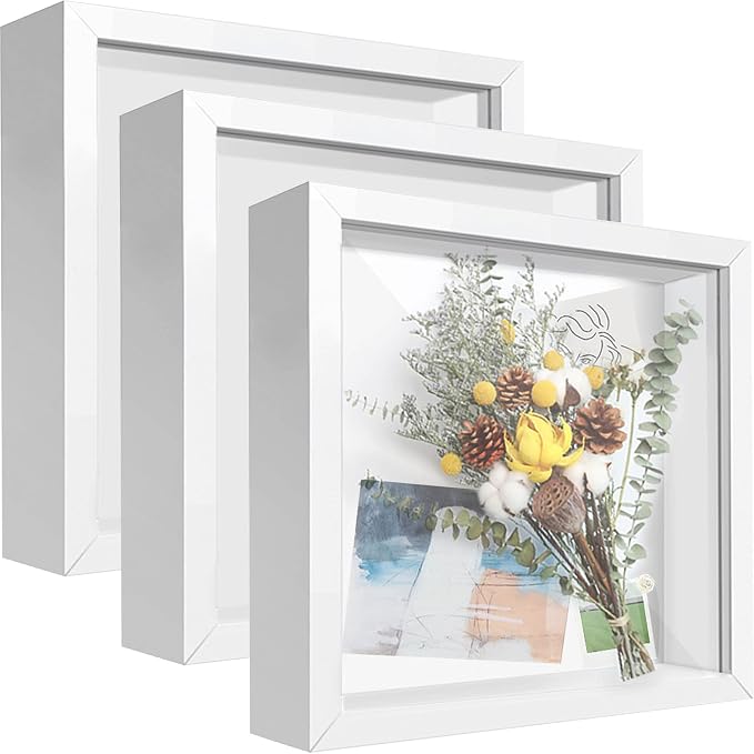 8x8 Shadow Box Frame Display Case by TOUYINGER