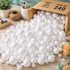 Evershine 240 Pack Craft Foam Ball - Image 3