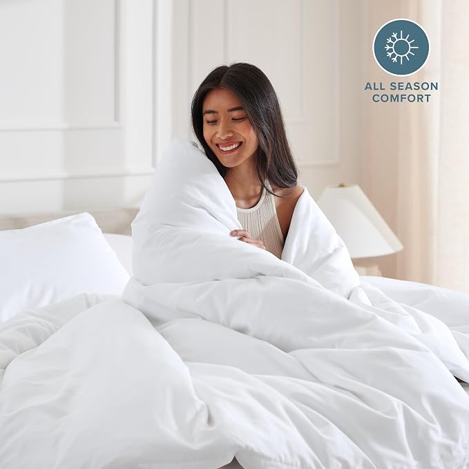 Bare Home Bedding Duvet Cover Oversized Queen Size - Image 3