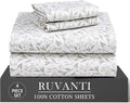 RUVANTI 4 Pcs Cotton Sheets by Ruvanti