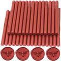 Wax Seal Sticks Burgundy, Mini Wax Seal Gun Sticks Suit by ONWINPOR