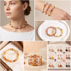 DUQGUHO 8mm Champagne Gold Beads - Image 5