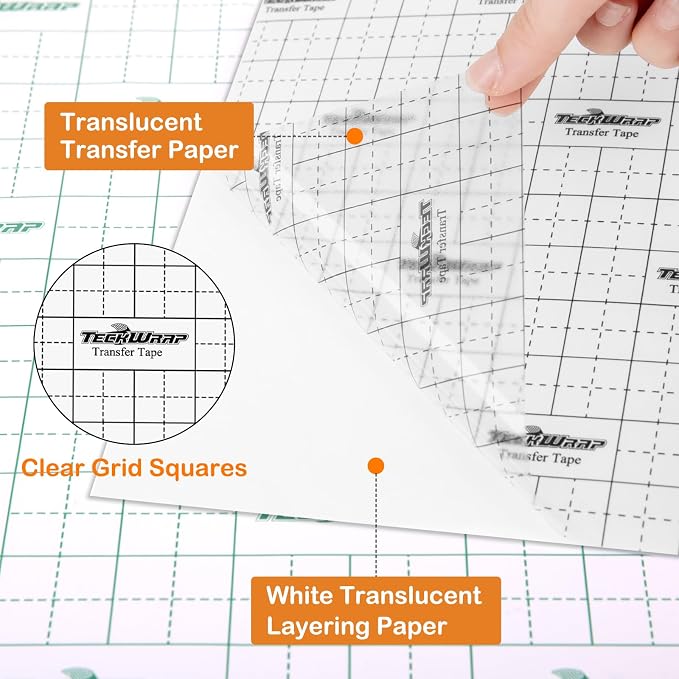 TECKWRAP Transfer Tape for Vinyl - Image 2