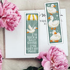 INFUNLY 6PCS Duck Cross Stitch Bookmark Kit - Image 6