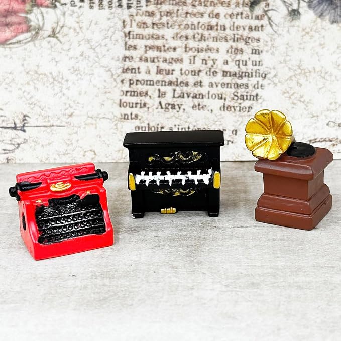 Suartus Miniature Home Appliances Retro Furniture - Image 6