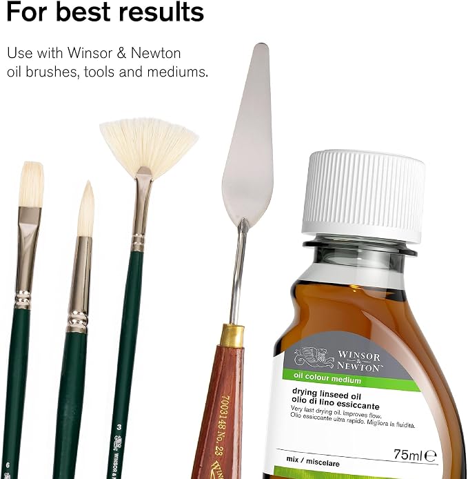 Winsor & Newton Winton Oil Color, 200ml Tube, Sap Green - Image 9