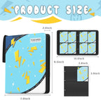 Trading Card Binder 4 Pocket, Card Binder 400 Pockels Card Book Holder Cards - Image 2