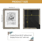 Califortree Grey Wooden 8x10 Picture Frame - Image 5