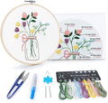 BERYA Flowers Embroidery Kit Including Video Step by Step Instructions by BERYA