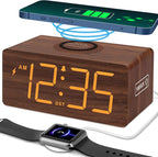 DreamSky Wooden Digital Alarm Clock by DreamSky