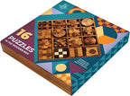 BSIRI 16 in 1 Wooden Brain Teaser Puzzles - Image 8