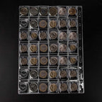Coin Collecting Pages 5 Sheets 42 Pockets Standard 9Hole Coin Pocket Inserts - Image 4