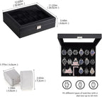 ProCase Watch Box Organizer, 18 Slot Watch Display Case - Image 5