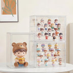 Acrylic Display Case for Collectibles, 4-Tier Large Stackable Clear Display Box - Image 6