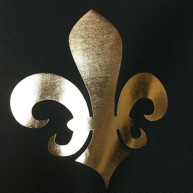 Light Gold Metallic Foil HTV Heat Transfer Vinyl - Image 4