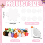 HunnmingRe 32 Set Needle Felting Kits Needle Felting Supplies - Image 2