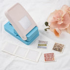BAOFALI Stamp Puncher 1.5x1.5inch Large Square Postage Stamp Punch |Stamp Hole - Image 3