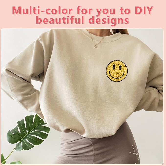 Tintnut Daisy and Smiley Heat Transfer Vinyl, easy cut & weed, stretch washable - Image 5