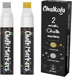 Metallic Chalk Markers Liquid Chalk Pens by Chalkola