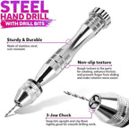 LEOBRO Hand Drill, Needle Nose Pliers, Keychain Making Kit, Jewelry Making - Image 4