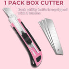 Box Cutter, Box Cutter Retractable Self Loading, Heavy Duty Utility Knife - Image 2