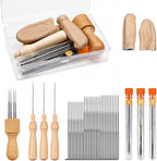 Needle Felting Kit with 8-Needle Tool & 3 Single-Needle Handles | 30 Barbed by Gipony