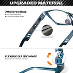 ANYLUV Blue Light Blocking Glasses Men Computer Gaming Glasses Lightweight - Image 3