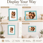 Solid Wood 6x8 Picture Frame Beaded Frame - Image 6