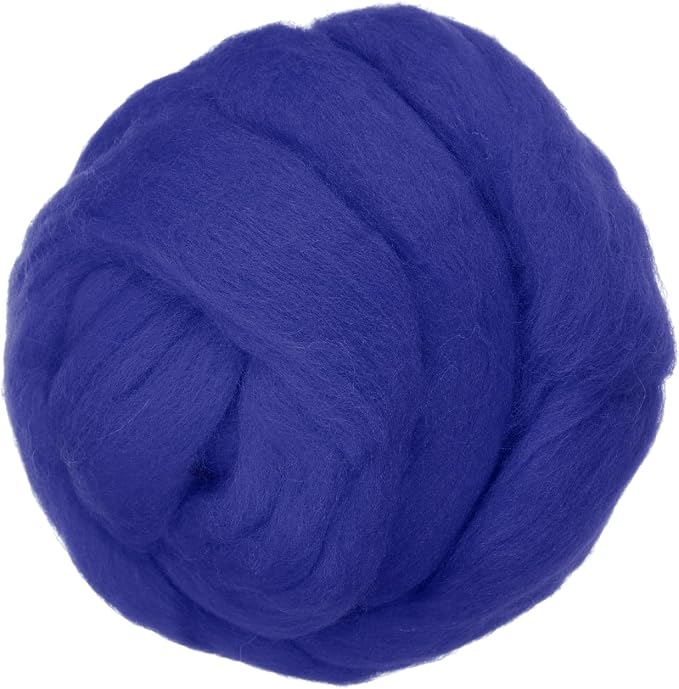 PATIKIL Wool Roving Yarn, 250G/8.8OZ Felting Wool Pure Roving Yarn by PATIKIL