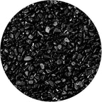 LAIDANLA Black Obsidian 400pcs Natural Chip Stone Beads 5-8mm Healing Crystal by LAIDANLA
