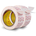 3M Double Sided Mounting Tape 2''x15.4Ft 2 Pack | 0.025in Thick White 4930 by 3MFullRangeProducts