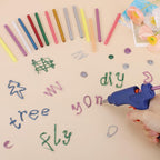 Gartful 120PCS Glitter Mini Hot Glue Sticks - Image 6