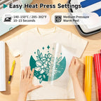 TECKWRAP Heat Transfer Vinyl for T-Shirts, 50+ Washes, REACH Certified & Dryer - Image 9