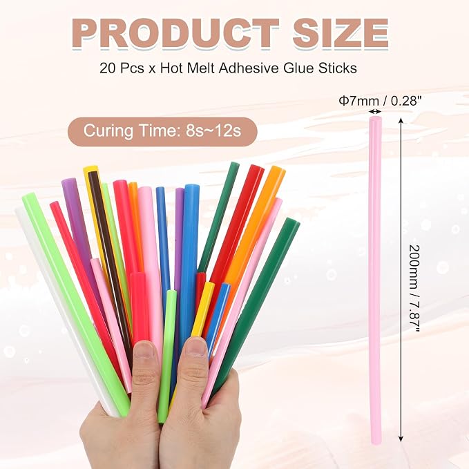 PATIKIL Hot Glue Sticks for Glue Gun - Image 2