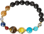 SPUNKYsoul New! His and Hers Couple Circle Distance Universe Bracelets by SPUNKYsoul