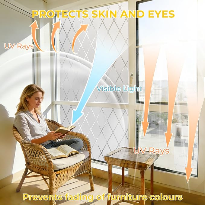 OHTMERU Window Privacy Film Decorative - Image 4