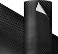 VViViD Premium Square Carbon Black Craft Vinyl Roll 1ft x 5ft – Bubble-Free Air by VVIVIDVINYL