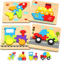 Yetonamr Wooden Toddler Puzzles Gifts Toys by WelcometoYetonamrsToyWorld
